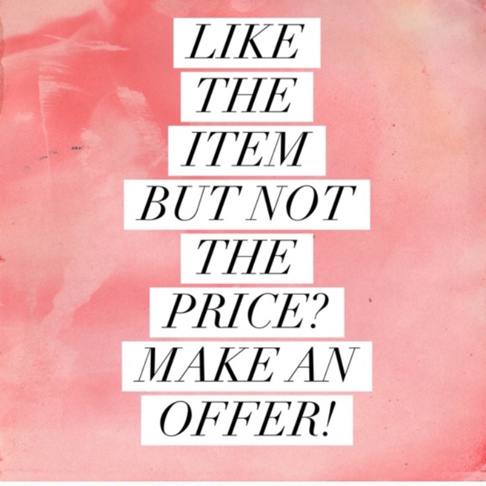 Make me a reasonable offer! 🎀
